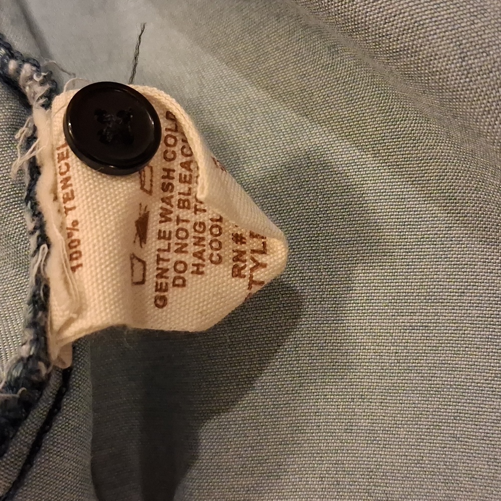 Hem & Thread Classic Blue Dress - Picture 3 of 6